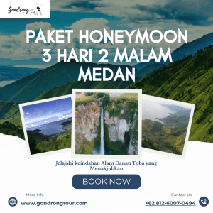 paket honeymoon 3 hari 2 malam Medan