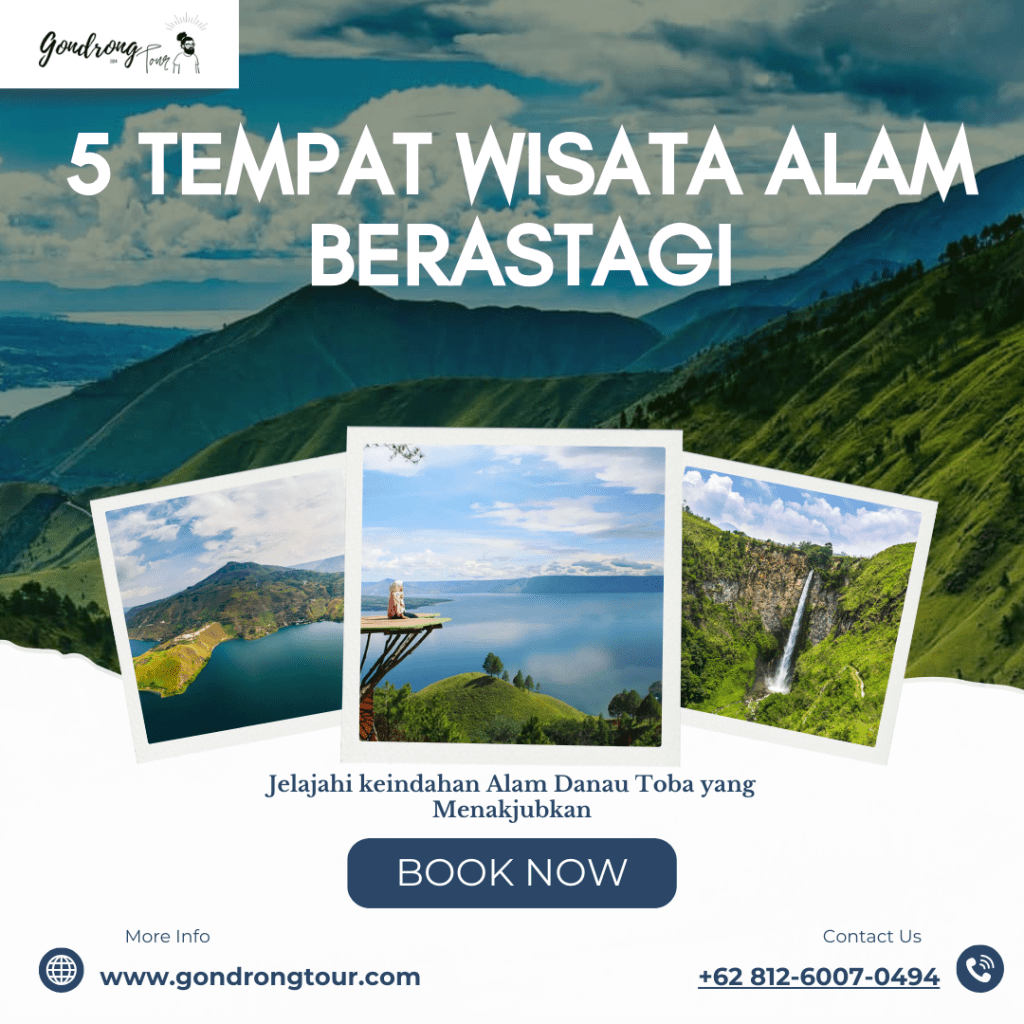 5 Tempat Wisata Alam Berastagi