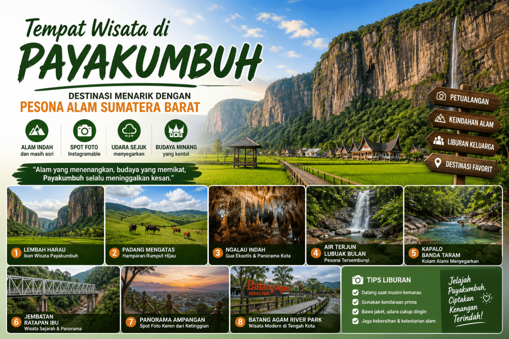 Tempat Wisata di Payakumbuh - Gondrong Tour